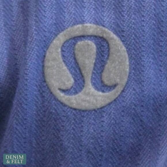 Lululemon Dance Studio Mid-Rise Cropped Gym Pants Pitch Blue Swift Size 4 - Picture 13 of 15